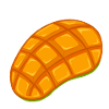 Bright Mango Jewel Illustration