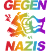 Regenbogenfaust Gegen Nazis