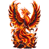 Feuerphönix – Flammenvogel