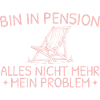 Pension Liegestuhl Abschiedsgeschenk Kollegin