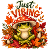 Just VIBING Herbstfrosch