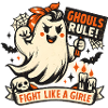 Geist Halloween Kämpferin