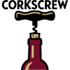Korkenzieher Wein Grafik