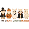 Alpaka-Halloween