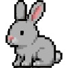 Pixel Hase
