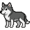Pixel Wolf
