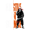 Hustle in Silence Graffiti