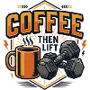 Kaffee, dann heben