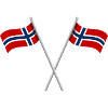 Norwegische Flagge