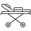 Medizinisches Tragelinien-Symbol
