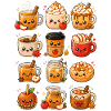 Kawaii Apfel & Zimt | Herbstgetränke