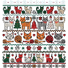 Weihnachts Katze Gestrickt