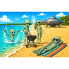 Alien Beach BBQ Day