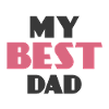 Mein bester Vater Bold Pink