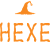 Halloween German Text Witch