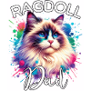 Ragdoll Katze Papa