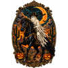 Ghost Cowboy on Horse