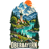 Oberbayern Alpenidylle mit Bergsee