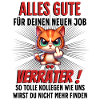 Katze Kollegen Abschied