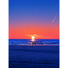 Sunset in netherland