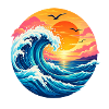 Liebe zum Meer - Wellengang