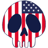Amerikanischer Schädel