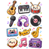 Kawaii Musik | Instrumente & Retro