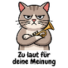 Trompete Trompeter Katze Blechbläser T-Shirt