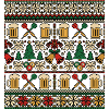 Weihnachts Bier Kneipe Strickdesign