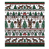 Weihnachts Schäferhund Strickdesign