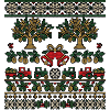 Weihnachts Olivenbauer Strickdesign