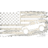 Grunge-Flaggen-Truck