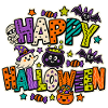 ⚫ Happy Halloween Letters 
