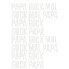 Papa Guck Mal Großbuchstaben Collage
