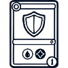 TCG Schild Sammelkarte Logo