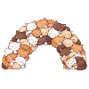 Schlafender Katzenbogen