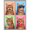 Katzen Orange Tabby Katze