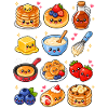 Kawaii Pancakes | Frühstück & Ahornsirup