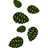 Tannenzapfen Symbol