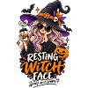 ⚪ Resting Witch Face – Hexe