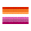 Lesbische Flagge