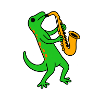 Saxophon-Dino Groove