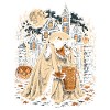 Geisterhund Halloween-Gestalt