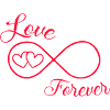 Love Infinity Herzen