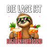 Die Lage ist besäufniserregend Faultier
