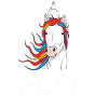 Regenbogenpferd Misanthropen Menschenfeind Einhorn