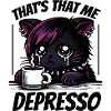 Lustiger Kaffee Katzen
