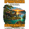 Karpfenangler lassen arbeiten