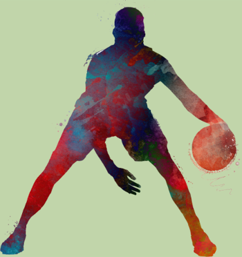 Joueur de Basketball - Mon Terrain, Ma Vie