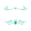 Genius Schriftzug mit Ornamentflair
